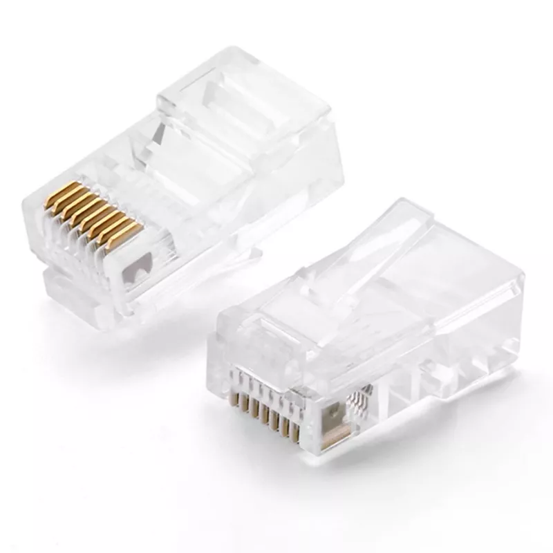 Ugreen NW110 RJ45 Ethernet kištukai, 8P/8C, Cat.5/5e, UTP (100 vnt.)