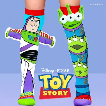 MADMIA Toy Story 3D Buzz Astral vaikiškos kojinės-gettai