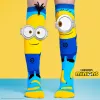 MADMIA NB001 vaikiškos kelnių kojinės su Minions 3D akinių dizainu