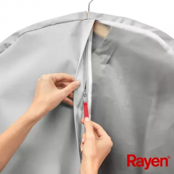 RAYEN Drabužių krepšys M Premium pilkas 60x135cm