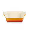 LE CREUSET Heritage stačiakampė kepimo forma, 19x14cm / 1.1L, oranžinė