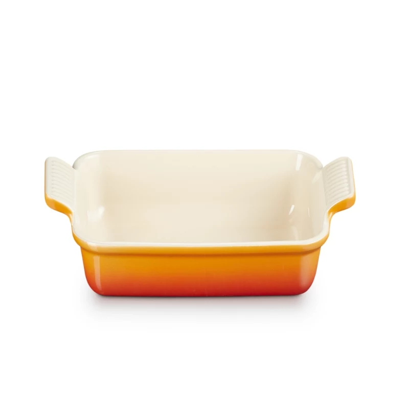 LE CREUSET Heritage stačiakampė kepimo forma, 19x14cm / 1.1L, oranžinė