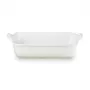 Le Creuset Rectangular Heritage Stoneware 26x19cm / 2,4L white