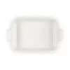 Le Creuset Rectangular Heritage Stoneware 26x19cm / 2,4L white