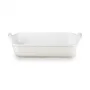 Le Creuset Rectangular Heritage Stoneware 32x24cm / 4L white