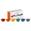 LE CREUSET 6 dalių keraminių dubenėlių rinkinys, 330 ml, įvairių spalvų