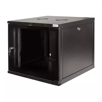 LOGILINK 19 colių sieninis SOHO tinklo spintelė 12U 540*550, flatpack, juoda