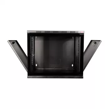 LOGILINK 19 colių sieninis SOHO tinklo spintelė 12U 540*550, flatpack, juoda