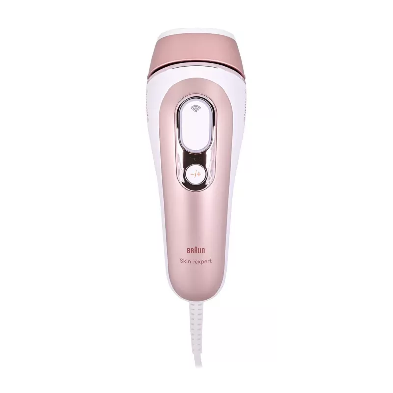 Braun PL7432 IPL Silk·expert Pro 5 plaukų šalinimo prietaisas su SensoAdapt™, 400 000 blyksnių, 10 intensyvumo lygių, precizinis antgalis, Venus Swirl skustuvas, baltas