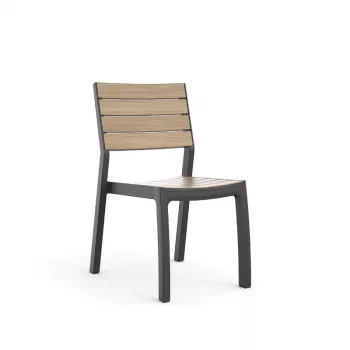 KETER Deco Corale sodo kėdė teako spalvos/gray