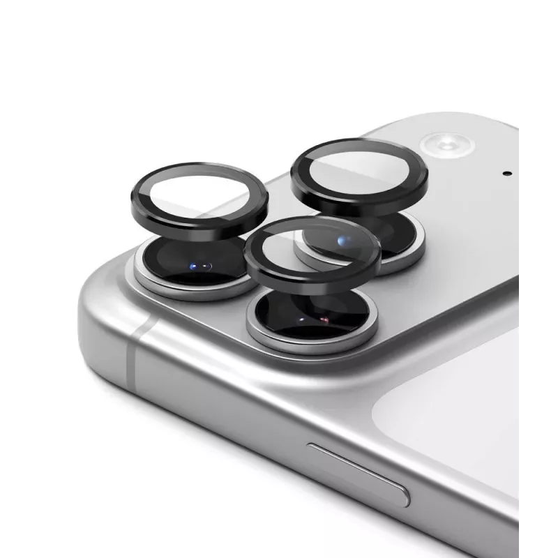 RINGKE Camera Frame Protector 2-pack iPhone 18 Pro / Pro Max apsauga fotoaparatui, juoda