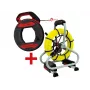 RUNPOTEC 11120 stiklo pluošto kabelių traukimo strypų rinkinys su Runpo 5 glider antgaliu, 30 m, 130 kg tempimo jėga, RTG Ø 6 mm sriegis