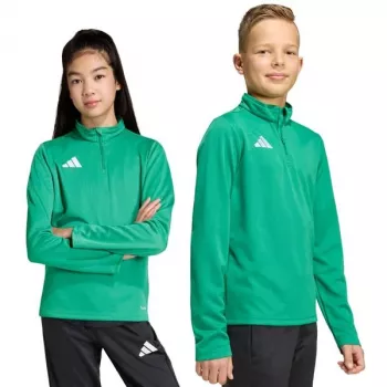 adidas Entrada 26 treniruočių megztinis vaikams, žalias JZ6632 116cm