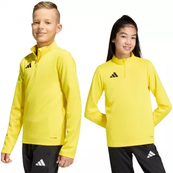 adidas Entrada 26 treniruočių megztinis vaikams geltonas JZ6639 128cm