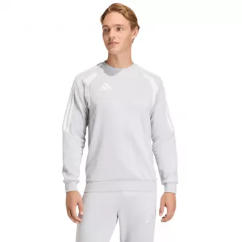 Vyriškas adidas Tiro 26 League Sweat Crew megztinis šviesiai pilkas KF3415 M