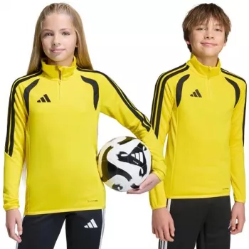 adidas Tiro 26 League Training Top vaikų sportinis megztinis geltonai juodas JY7158 152cm