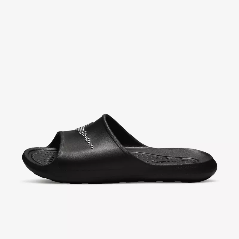 Nike Victori One Shower Slide unisex šlepetės vyrams ir moterims, juodos / baltos, CZ5478-001, 40 dydis