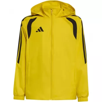 adidas Tiro 26 League Windbreaker vaikiška striukė geltona KT2425 164cm