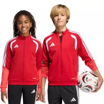 adidas Tiro 26 Competition Training vaikiškas sportinis megztinis raudonas KA7710 164cm