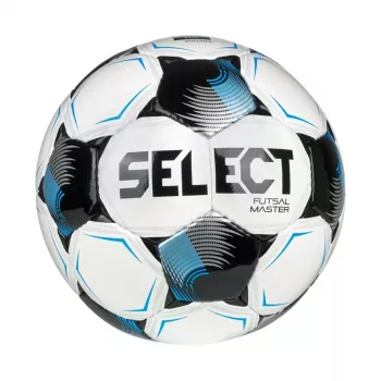 Select Futsal Master FIFA Basic futbolo kamuolys salono futbolui, baltas-juodas-mėlynas, 200953 310019