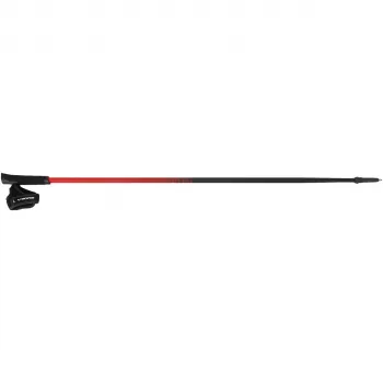 Viking Nordic Walking Pro Trainer 110 cm lazdos, raudonos/juodos
