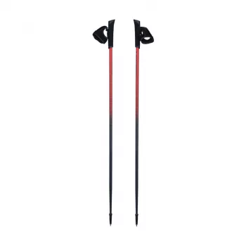 Viking Nordic Walking Pro Trainer 110 cm lazdos, raudonos/juodos