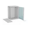 A-LAN ALANTEC 19 colių 18U 600x450 sieninis tinklo spintelė, pilka