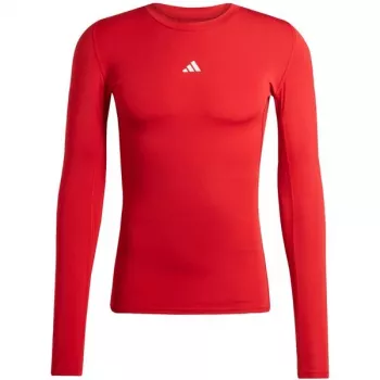 adidas Techfit Long Sleeve Tee vyriški marškinėliai raudoni JP2926 XL