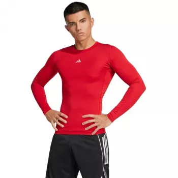 adidas Techfit Long Sleeve Tee vyriški marškinėliai raudoni JP2926 L
