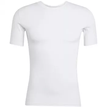 Vyriški adidas Techfit trumpų rankovių marškinėliai balti JP4675 M