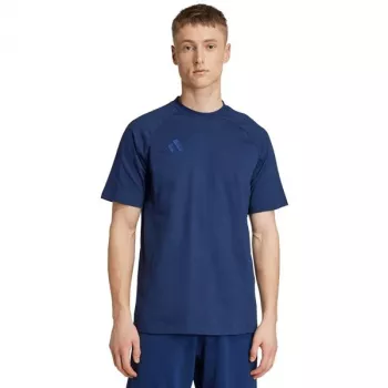 adidas Tiro 25 Tee Travel vyriški marškinėliai tamsiai mėlyni JY5949 L