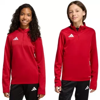 Vaikiška sportinė striukė adidas Entrada 26 Training Top raudona JZ6636 128cm