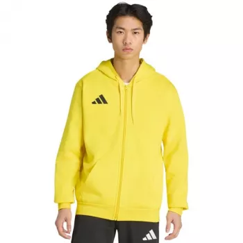 Vyriškas adidas Entrada 26 Full Zip Hoody džemperis su užtrauktuku geltonas KF8964 2XL
