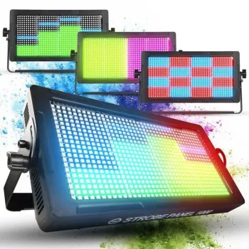 LIGHT4ME STROBE PANEL 1000 RGB stroboskopas