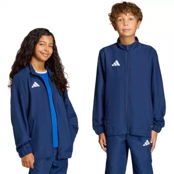 adidas Entrada 26 Presentation vaikiškas sportinis megztinis tamsiai mėlynas JZ6615 140cm