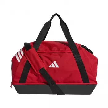 adidas Tiro Duffle Medium sportinė rankinė su apatiniu skyriumi raudona JY7953