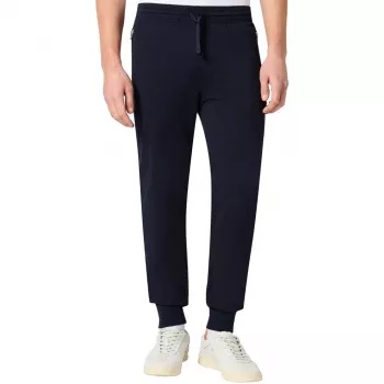 Champion Rib Cuff Pants vyriškos kelnės tamsiai mėlynos 220807 BS501 XL