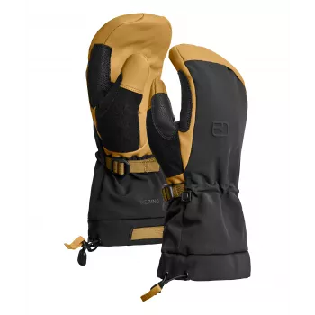 Ortovox Merino Freeride Mitten kumštinės pirštinės slidinėjimui – Wild Cumin, dydis S