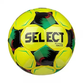 Select Futsal Mimas v26 FIFA Basic futbolo kamuolys, 4 dydis, geltonai-juodai-žalias