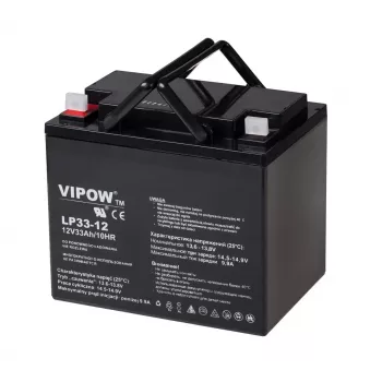 Gelinis akumuliatorius VIPOW 12V 33Ah