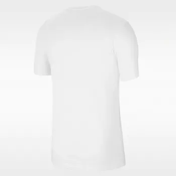 Nike vyriška Dri-FIT Park trumpomis rankovėmis futbolo marškinėliai balti 2XL CW6936-100