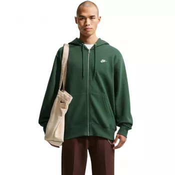 Nike Club BB FZ Hoodie vyriška bluza su užtrauktuku, žalia FN3861 323 S