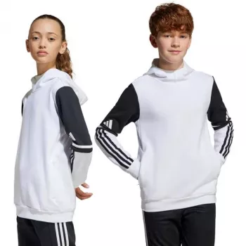 Vaikiškas adidas Squadra 25 Sweat Hoody baltas JD4807 128cm