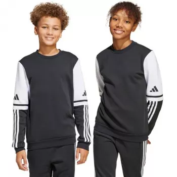 adidas Squadra 25 Sweat Crew juodas vaikiškas megztinis JE2773 152cm