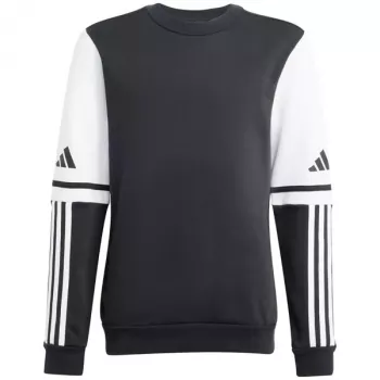 adidas Squadra 25 Sweat Crew juodas sportinis megztinis vaikams JE2773 164cm