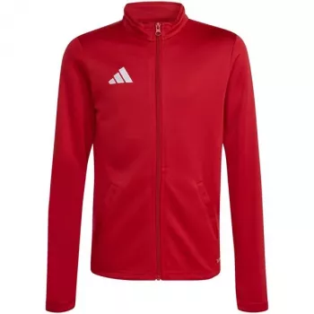 adidas Entrada 26 Track vaikiška sportinė striukė, raudona, JZ6612, 128 cm