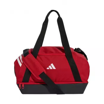 Torba adidas Tiro Duffle Small su apatine skyriumi, raudona JY7964