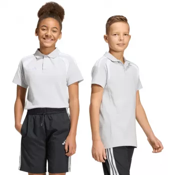 adidas Tiro 26 League Polo vaikiški marškinėliai, pilki, KF3405, 140cm