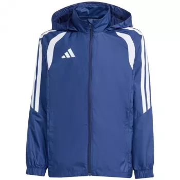 adidas Tiro 26 League Windbreaker vaikiška striukė - tamsiai mėlyna, 140cm