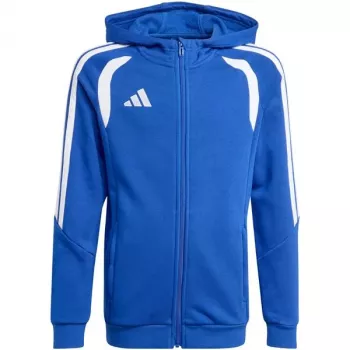 adidas Tiro 26 League Sweat Full Zip Hoodie vaikiškas mėlynas džemperis su gobtuvu KF9102 152cm